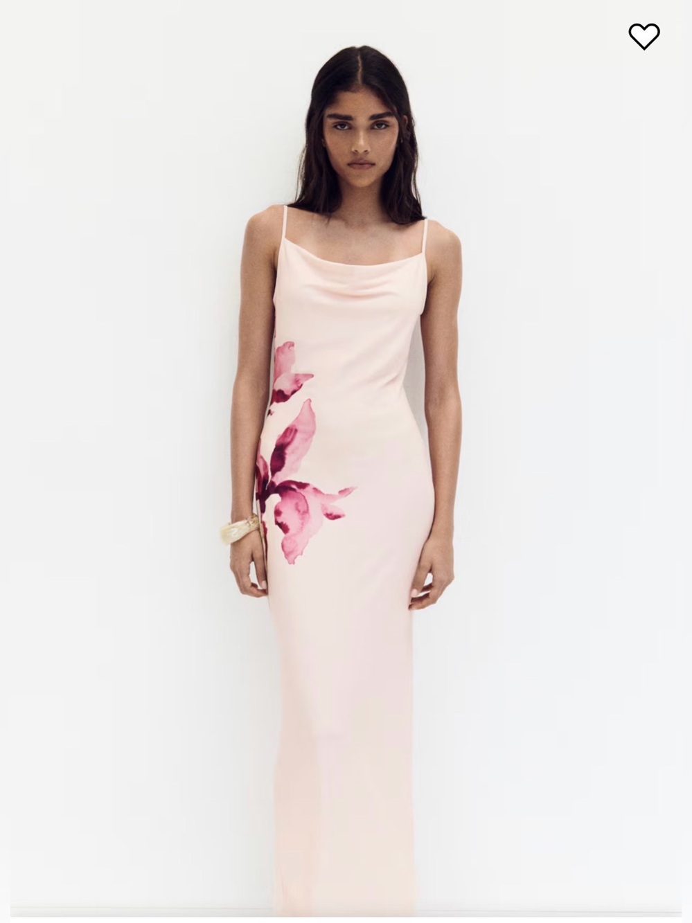 H&M COWL-NECK SLIP DRESS L